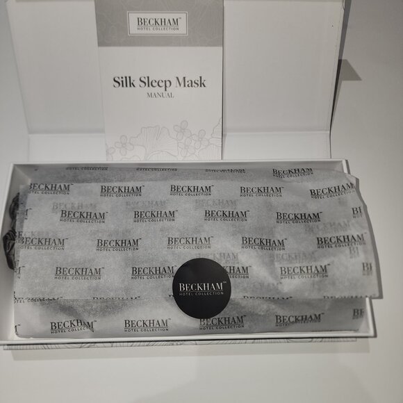 BECKHAM SILK SLEEP MASK SET OF TWO NWOT - Picture 2 of 3